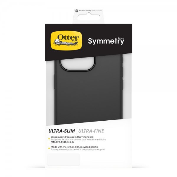 Otterbox iPhone 15 Pro Skal Symmetry Svart