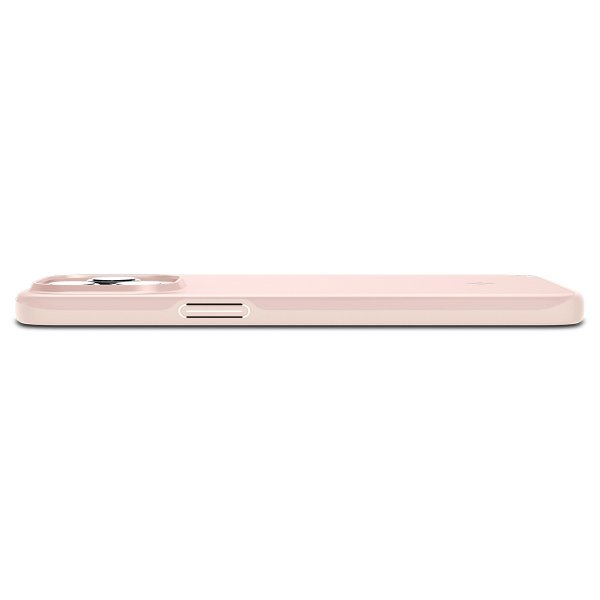 Spigen iPhone 15 Pro Skal Thin Fit Pink Sand