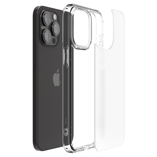 Spigen iPhone 15 Pro Skal Ultra Hybrid Frost Clear