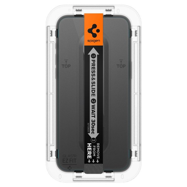 Spigen iPhone 15 Pro Skärmskydd GLAS.tR EZ Fit 2-pack
