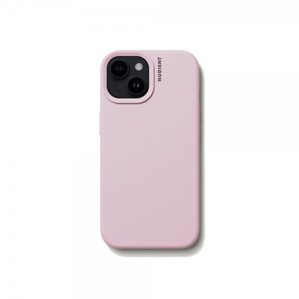 Nudient iPhone 15 Skal Base Case Baby Pink