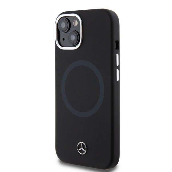 Mercedes Benz iPhone 15 Skal Bicolor MagSafe Svart