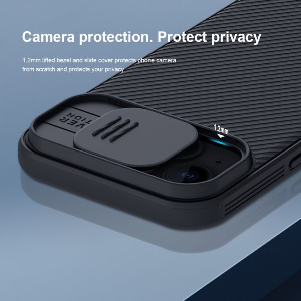 Nillkin iPhone 15 Skal CamShield Pro Svart