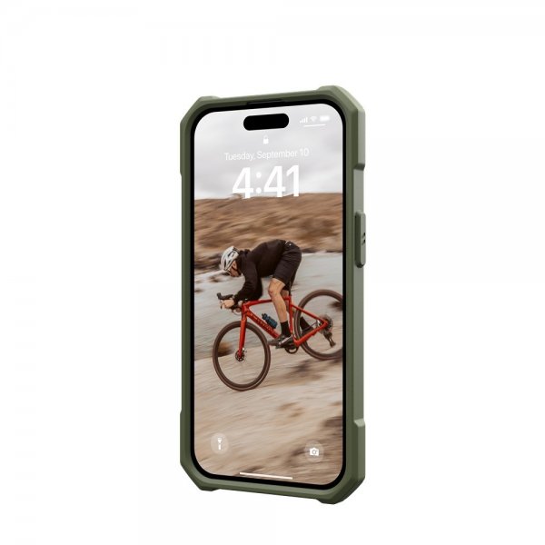 Urban Armor Gear (UAG) iPhone 15 Skal Essential Armor MagSafe Olive Drab