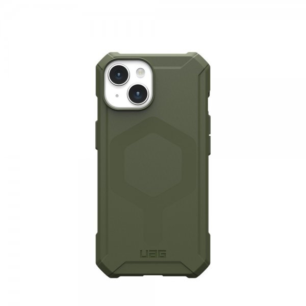 Urban Armor Gear (UAG) iPhone 15 Skal Essential Armor MagSafe Olive Drab