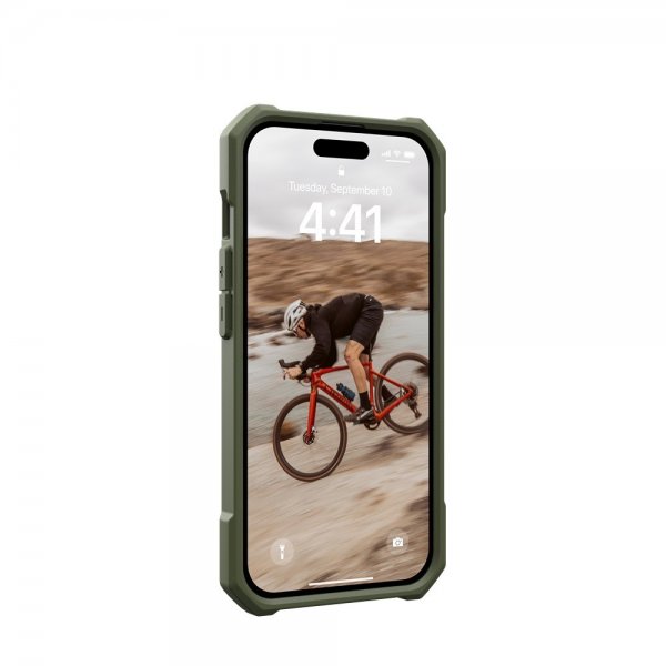 Urban Armor Gear (UAG) iPhone 15 Skal Essential Armor MagSafe Olive Drab