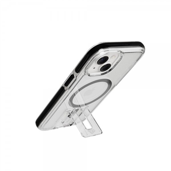 Tech21 iPhone 13/14/15/16e/17e Skal Evo Crystal Kick MagSafe Clear/Black