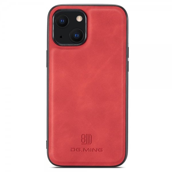 Dg.Ming iPhone 15 Skal M1 Series Löstagbar Korthållare Röd