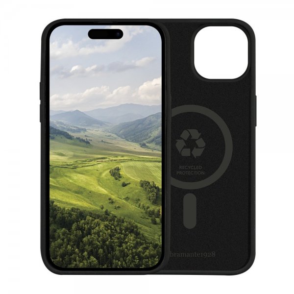 dbramante1928 iPhone 13/14/15/16e/17e Skal Monaco MagSafe Night Black