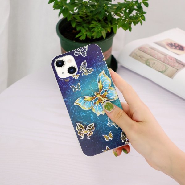 iPhone 15 Skal Motiv Glitterfjärilar