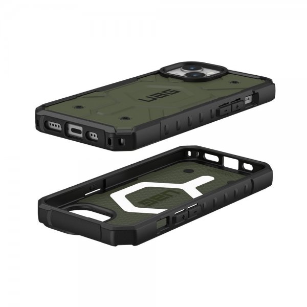 Urban Armor Gear (UAG) iPhone 15 Skal Pathfinder MagSafe Olive Drab