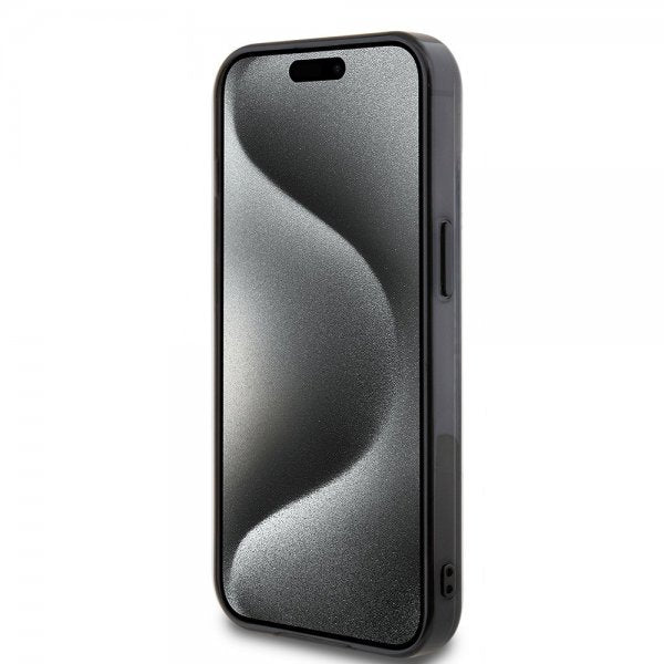 Mercedes Benz iPhone 15 Skal Rhombus Pattern MagSafe AMG Transparent