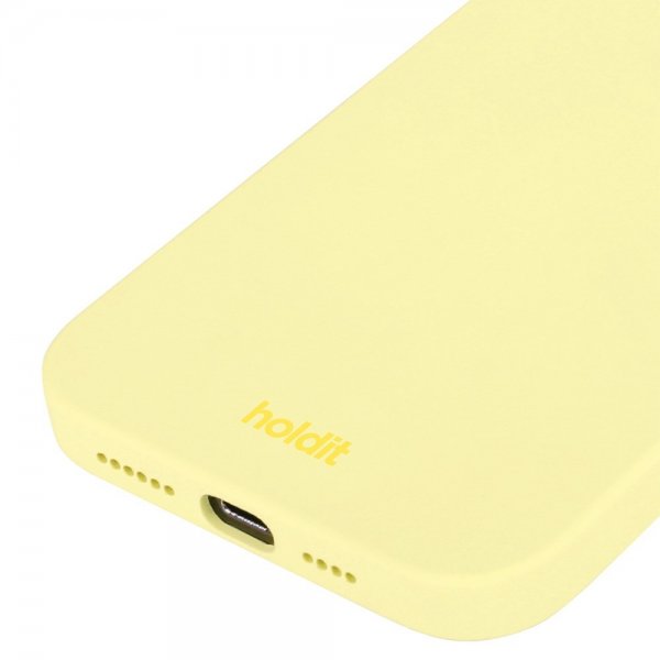 holdit iPhone 15 Skal Silikon Lemonade