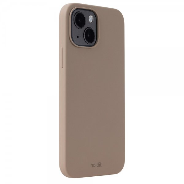 holdit iPhone 15 Skal Silikon Mocha Brown