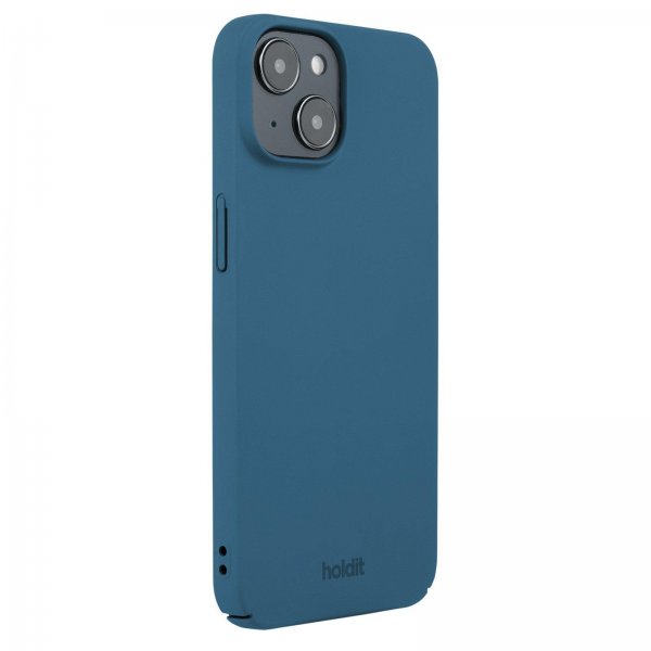 holdit iPhone 15 Skal Slim Case Denim Blue