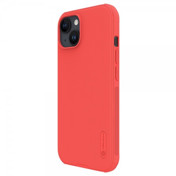 Nillkin iPhone 15 Skal Super Frosted Shield Pro Röd