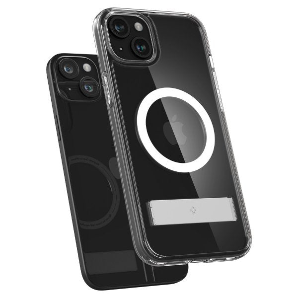 Spigen iPhone 15 Skal Ultra Hybrid S MagFit Crystal Clear