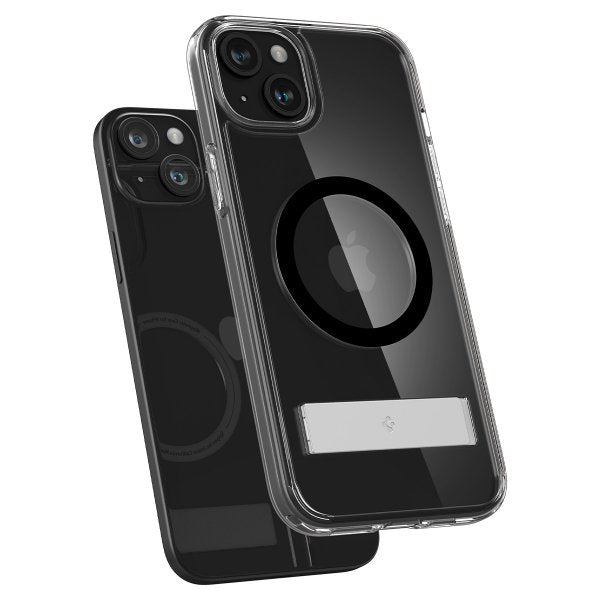 Spigen iPhone 15 Skal Ultra Hybrid S MagFit Svart