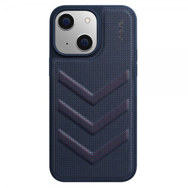 X-Level iPhone 15 Skal V-shape Blå