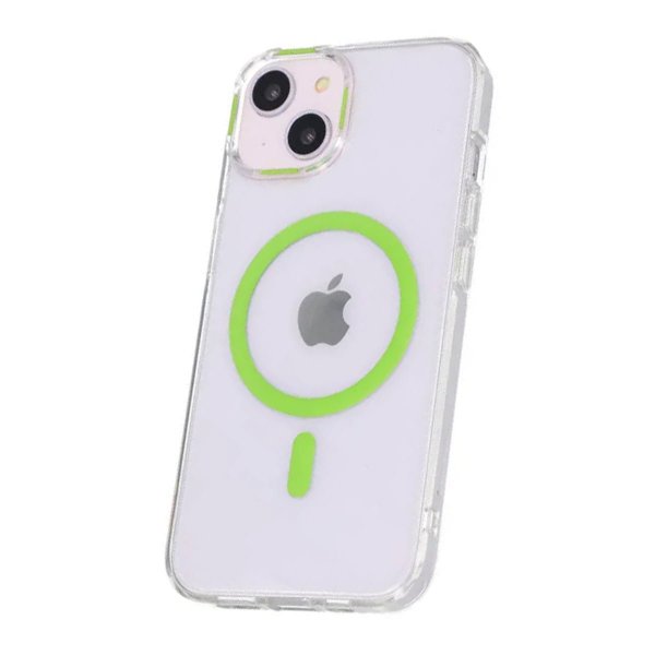 iPhone 15 Skal TPU MagSafe Grön