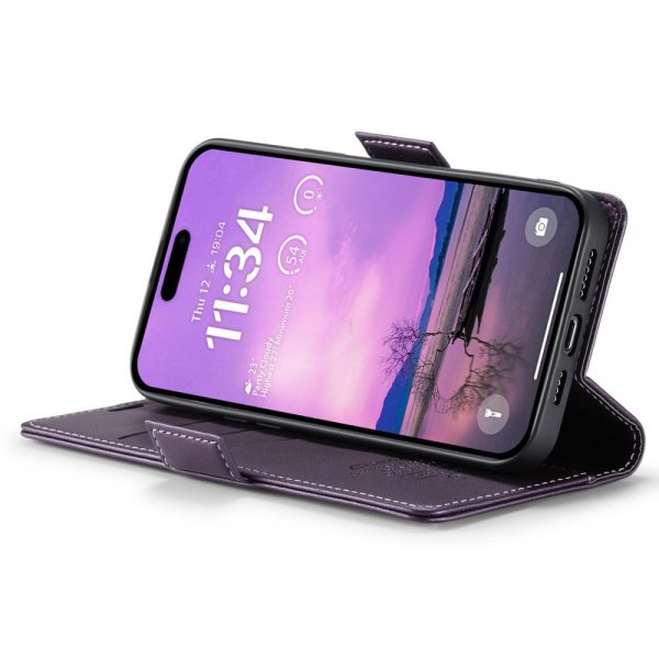 CaseMe iPhone 16 Fodral 023 Series Lila