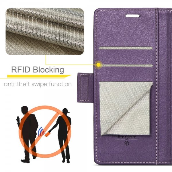 CaseMe iPhone 16 Fodral 023 Series Lila
