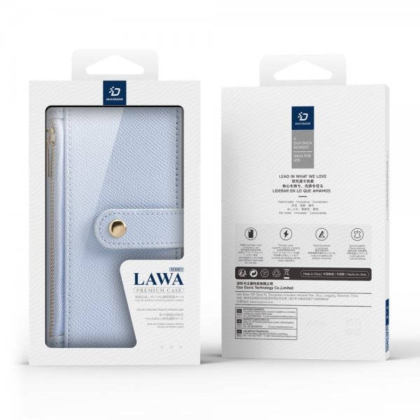 Dux Ducis iPhone 16 Fodral 2-i-1 Lawa Series MagSafe Blå