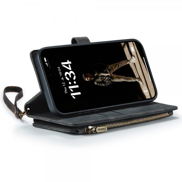 CaseMe iPhone 16 Fodral C30 Series Svart