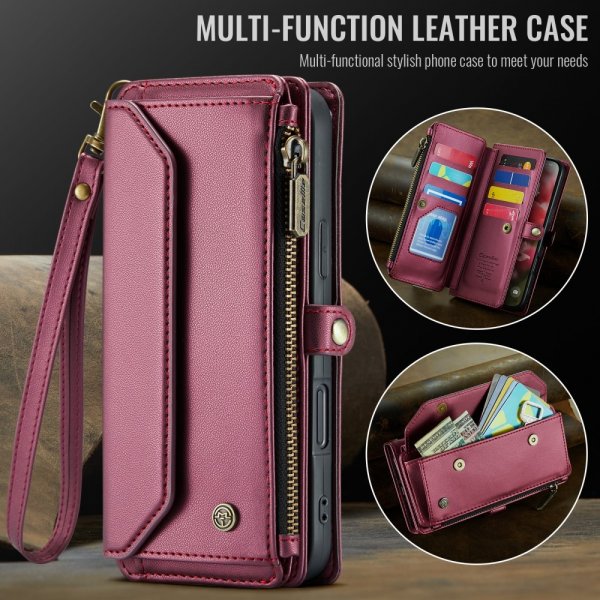 CaseMe iPhone 16 Fodral C36 Series Röd