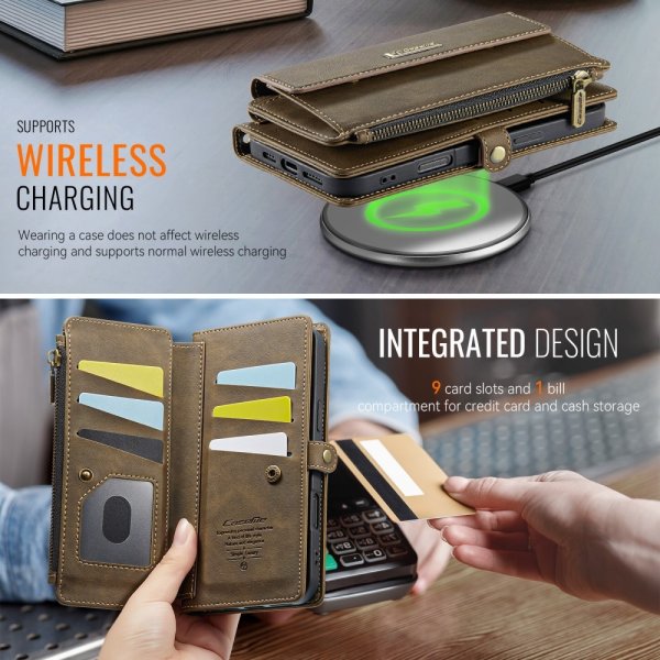 CaseMe iPhone 16 Fodral C39 Series Brun