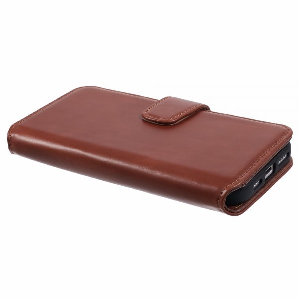 Nordic Covers iPhone 16 Fodral Essential Leather Maple Brown