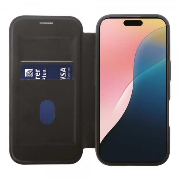 Vivanco iPhone 16 Fodral Mag Wallet Svart