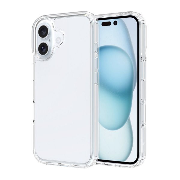 Rvelon iPhone 16 Skal Stöttålig Transparent