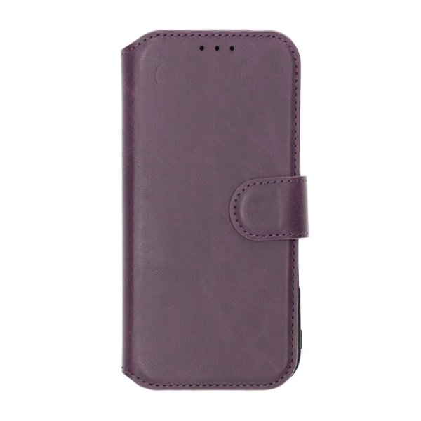 Rvelon iPhone 16 Fodral 4 Kortfack MagSafe Lila