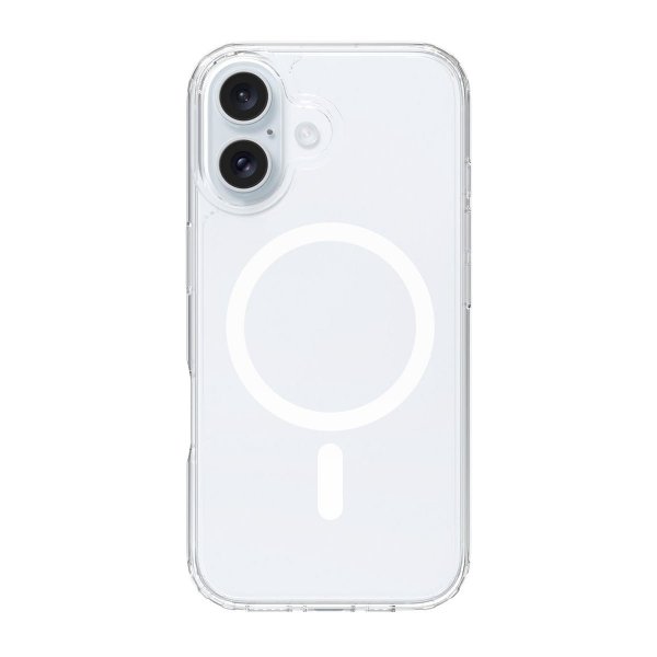 Rvelon iPhone 16 Plus Skal TPU MagSafe Transparent