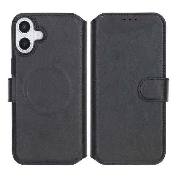 Rvelon iPhone 16 Plus Fodral 4 Kortfack MagSafe Svart