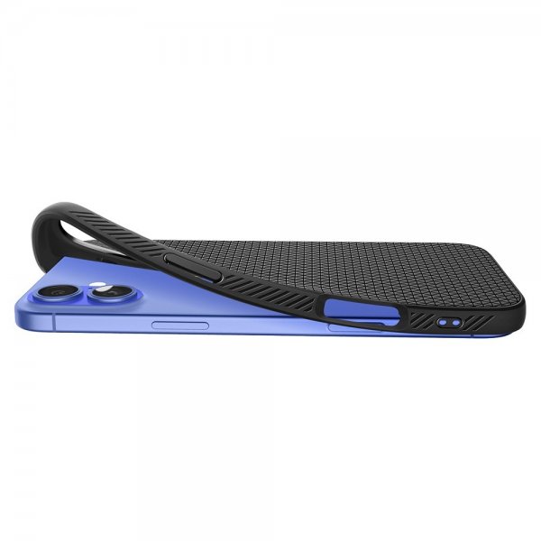 Spigen iPhone 16 Plus Skal Liquid Air Matte Black
