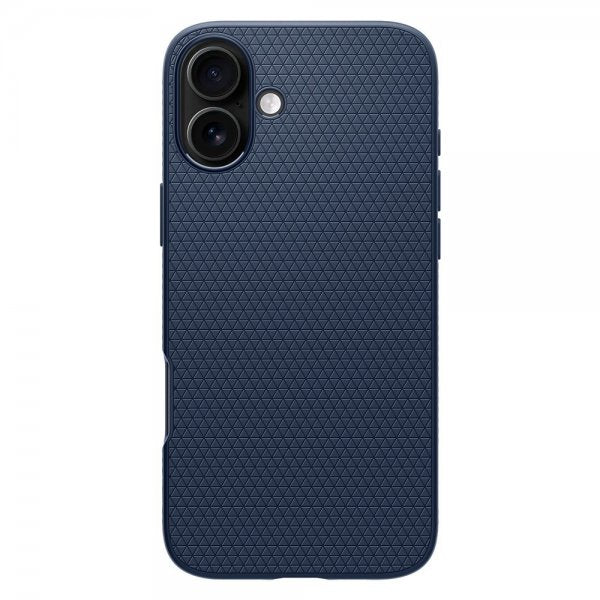 Spigen iPhone 16 Plus Skal Liquid Air Navy Blue
