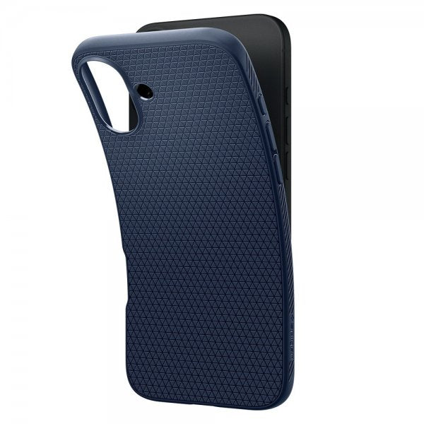 Spigen iPhone 16 Plus Skal Liquid Air Navy Blue