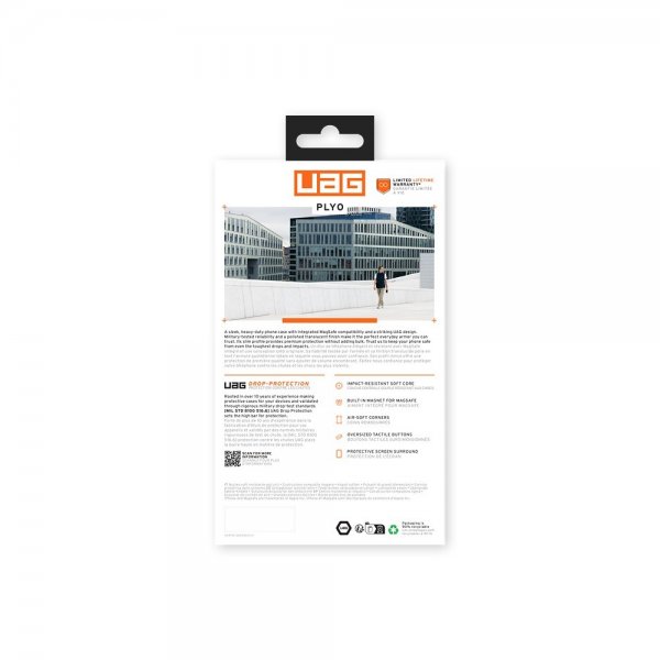 Urban Armor Gear (UAG) iPhone 16 Plus Skal Plyo MagSafe Vit