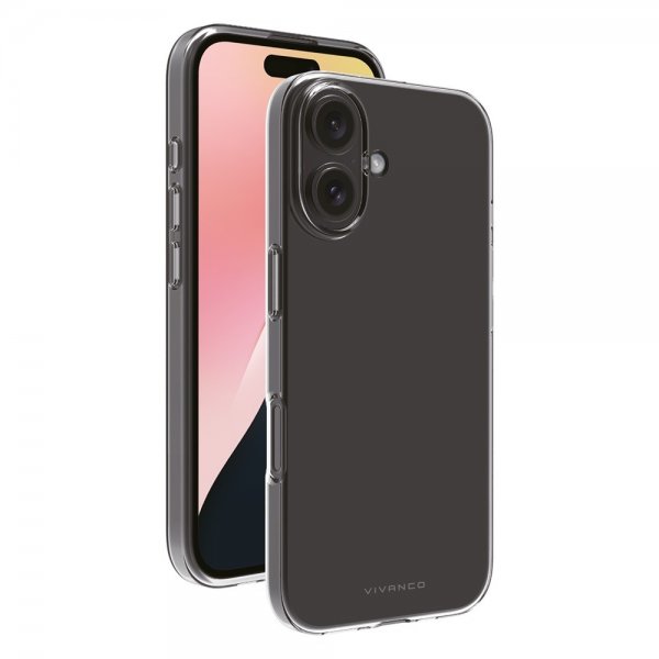 Vivanco iPhone 16 Plus Skal Super Slim Transparent