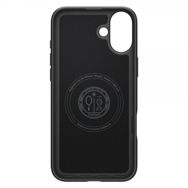 Spigen iPhone 16 Plus Skal Thin Fit MagFit Svart
