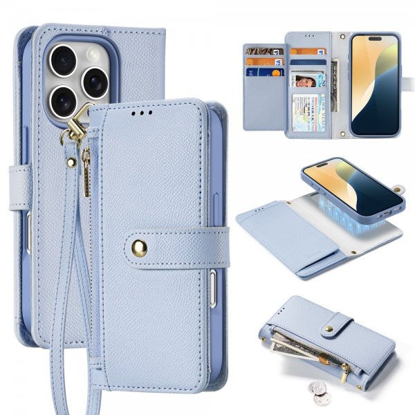 Dux Ducis iPhone 16 Pro Fodral 2-i-1 Lawa Series MagSafe Blå