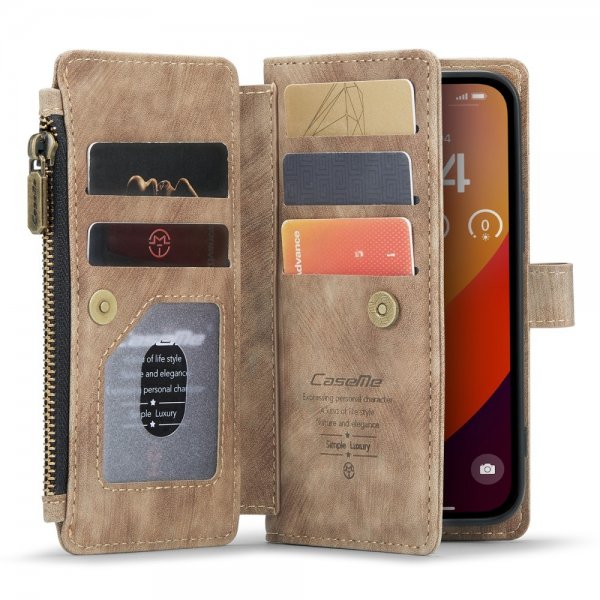 CaseMe iPhone 16 Pro Fodral C30 Series Brun