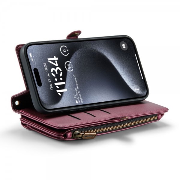 CaseMe iPhone 16 Pro Fodral C36 Series Röd
