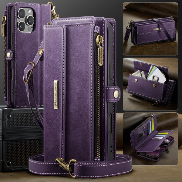 CaseMe iPhone 16 Pro Fodral C39 Series Lila