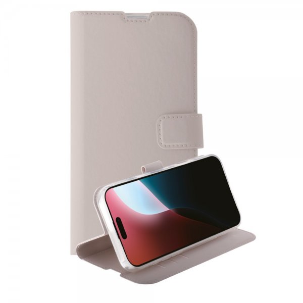 Vivanco iPhone 16 Pro Fodral Classic Wallet Greige