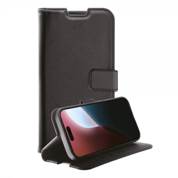 Vivanco iPhone 16 Pro Fodral Classic Wallet Svart