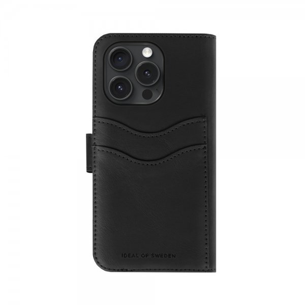 Ideal of Sweden iPhone 16 Pro Fodral Magnet Wallet+ MagSafe Svart