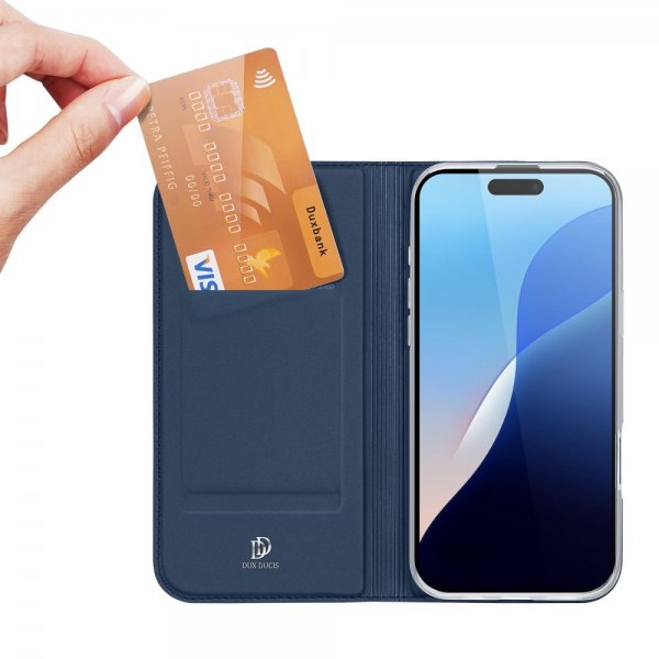 Dux Ducis iPhone 16 Pro Fodral Skin Pro Series Blå